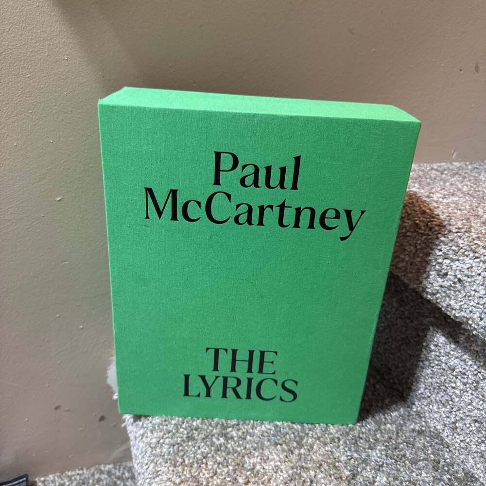 Paul McCartney The Lyrics : 1956 to the Present (2021, Hardcover)
